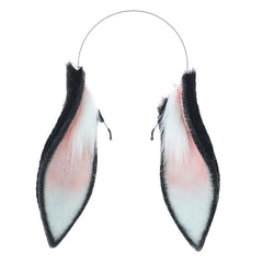 Faylay front view of bunny ears headband showing cute design and comfortable fit