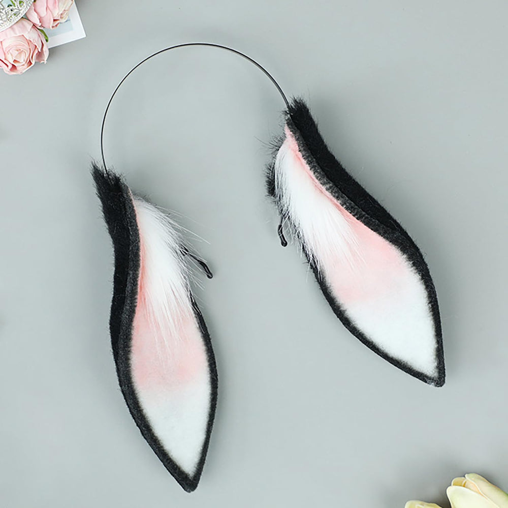 Faylay side profile of headband demonstrating ear height and realistic curve