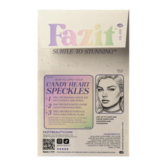 Fazit close-up texture of speckles highlighting precise color detail