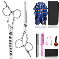 Fcysy front packaging showing full kids haircut kit and safety focus