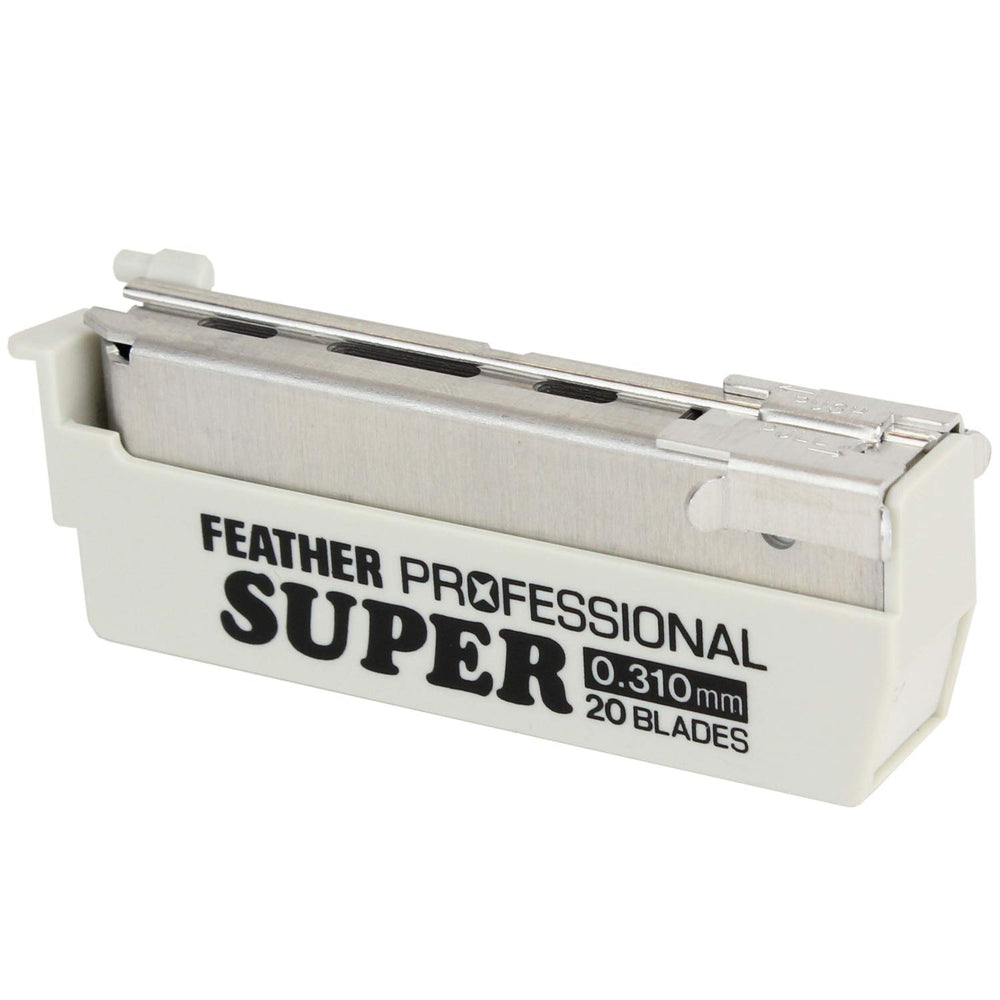 Feather Artist Club Prosuper injector dispenser for quick, hygienic blade replacement