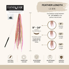Feather Headz micro-link bead installation on hair demonstrating secure hold