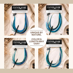 Feather Headz micro-link bead detail displaying secure attachment