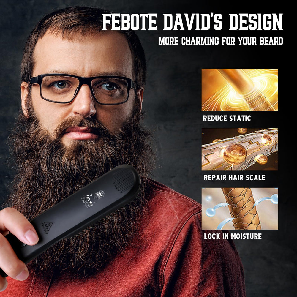 FEBOTE LCD display focused on temperature settings for precise control