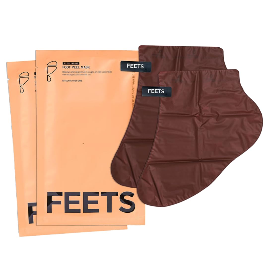 FEETS front packaging showing two-pack and benefits