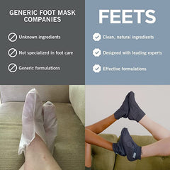 FEETS close-up of moisturizing serum texture demonstrating richness