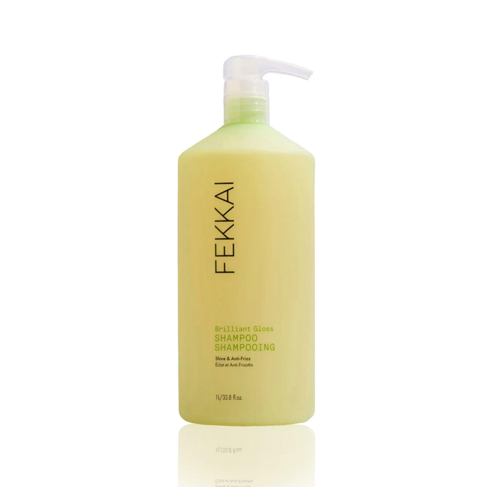 Fekkai bottle front view showing 1L size and clean packaging benefit