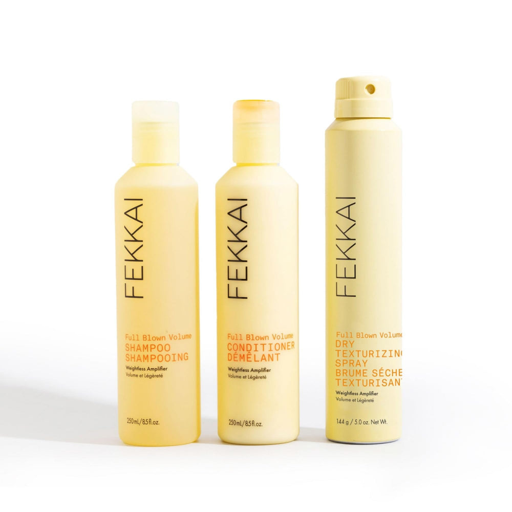 FEKKAI bottle staged in shower showing easy rinsing and use