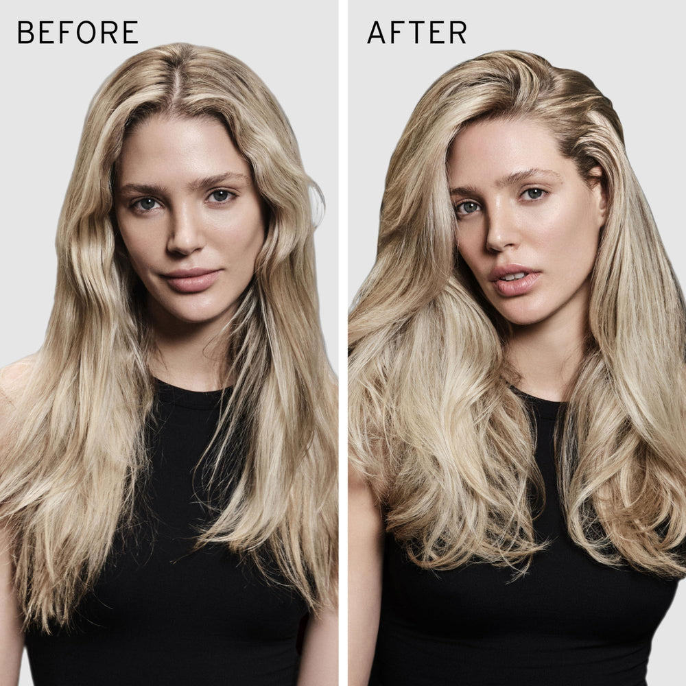 FEKKAI styled hair result showing lifted volume and natural movement