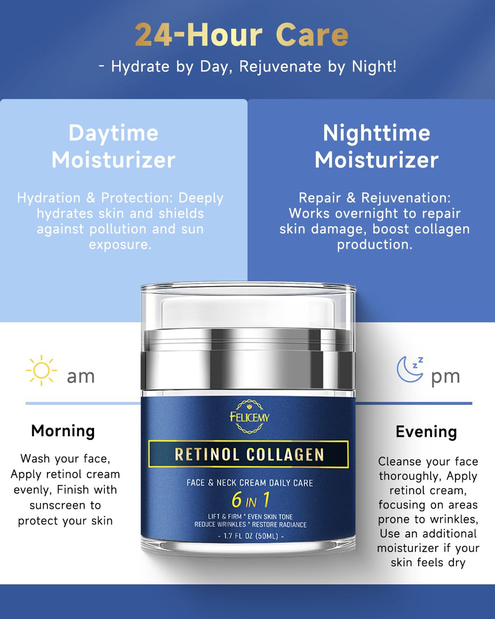 Felicemy label with active ingredients list for transparency and confidence