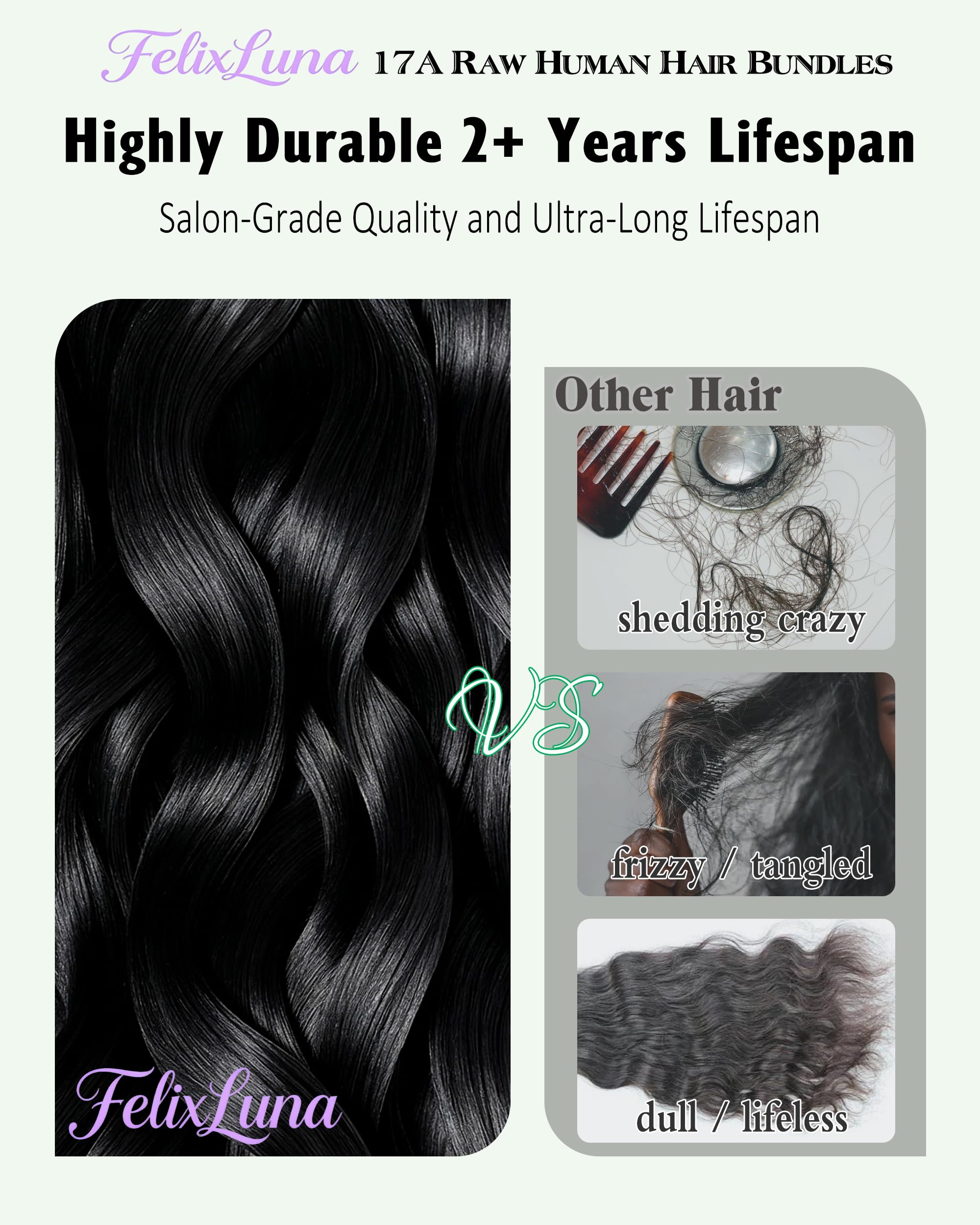FelixLuna styled curl demo showing heat-friendly styling and bounce
