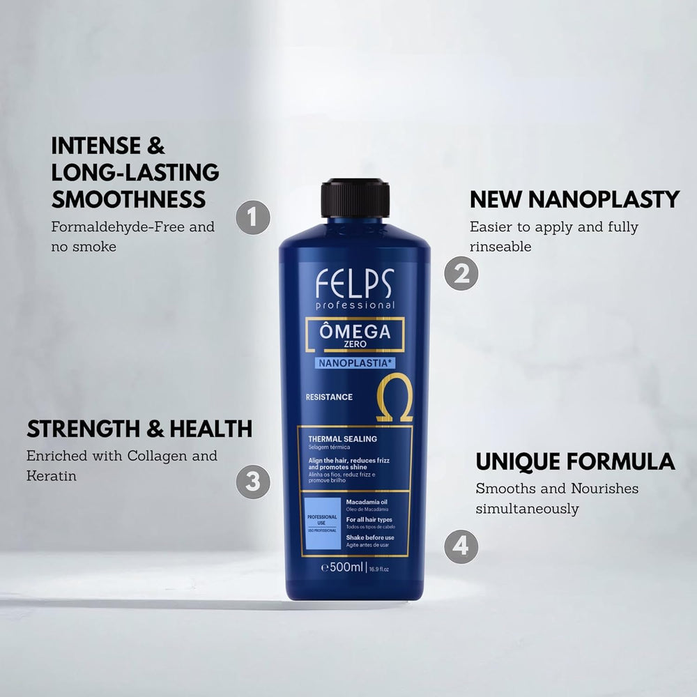 Felps Professional applied in salon on sectioned hair demonstrating efficient professional use