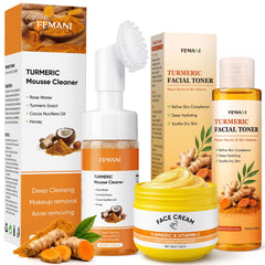 femani front packaging showing full turmeric set and clear product benefits