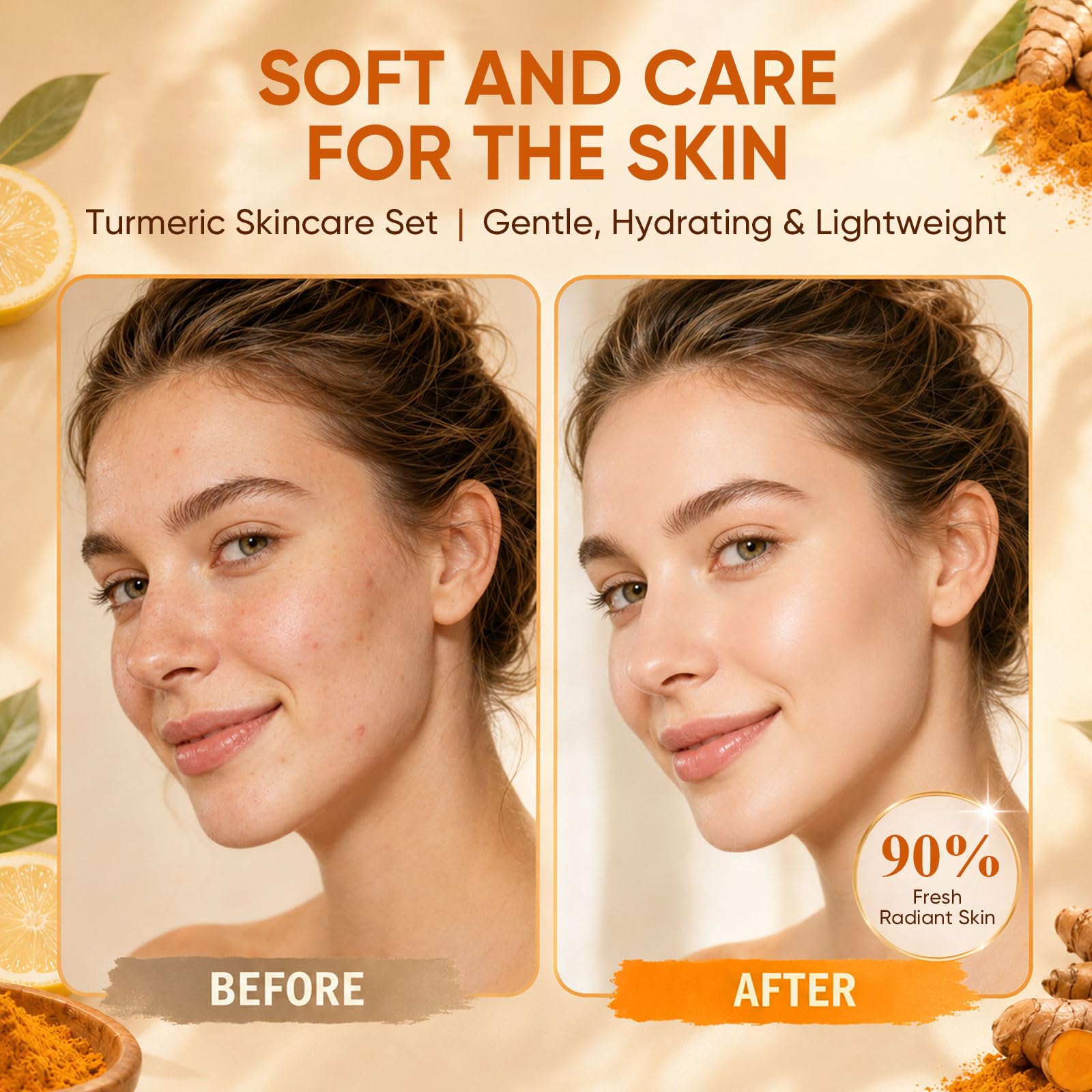femani toner sprayed onto skin illustrating quick absorption and balance