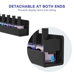 FEMELI close-up of detachable end cap demonstrating secure bottle retention benefit