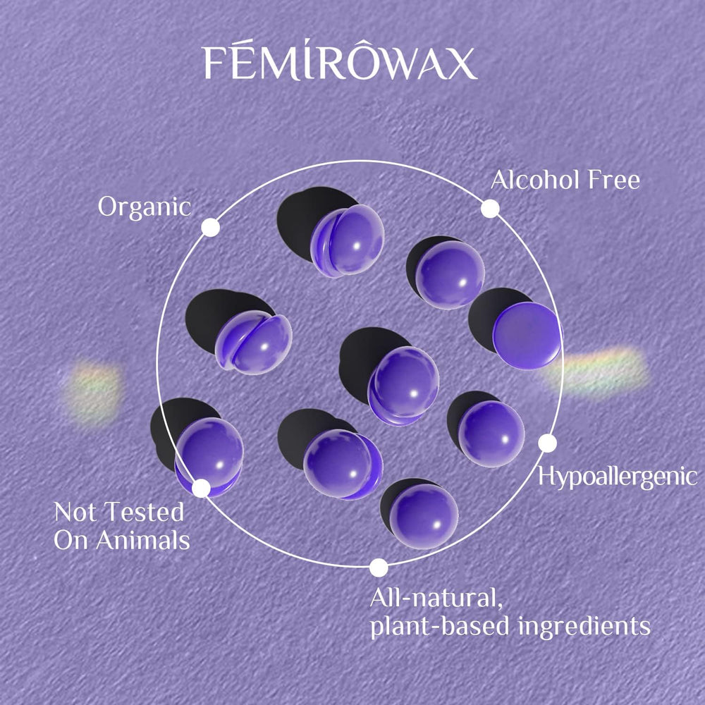 FEMIROWAX being applied to bikini area showing precise coverage benefit