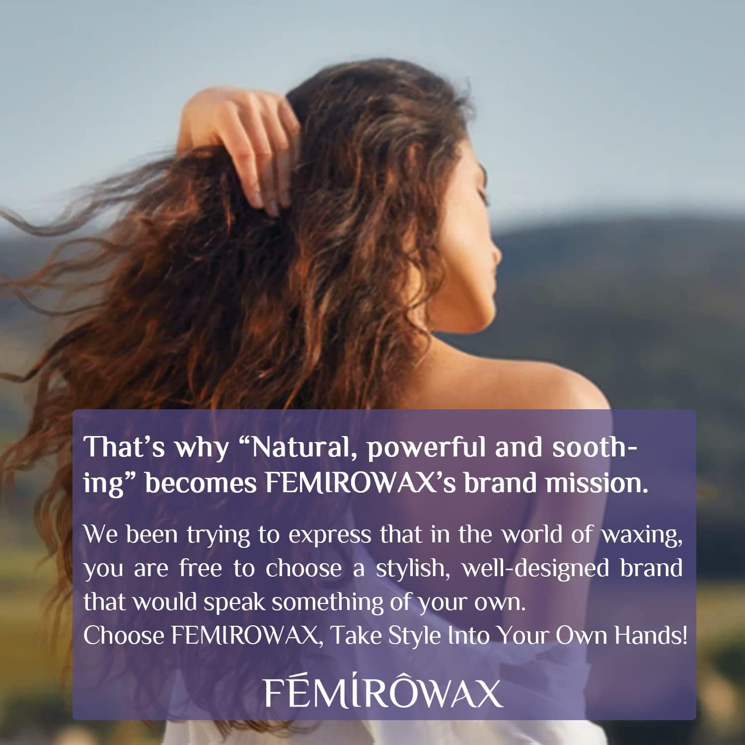 FEMIROWAX in a bathroom setup illustrating easy at-home salon use
