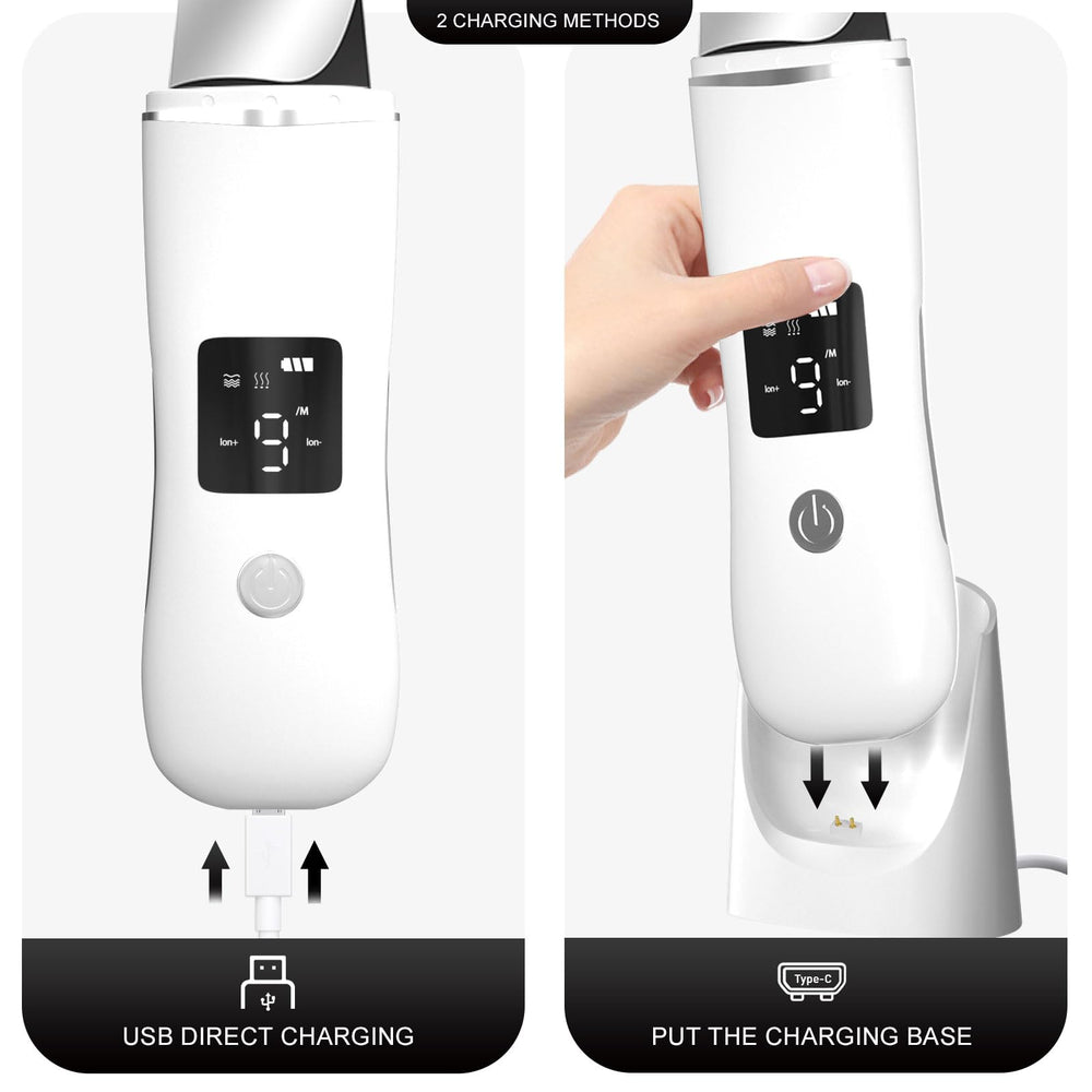 FENNIDICE charging base and USB port showing convenient dual charging option