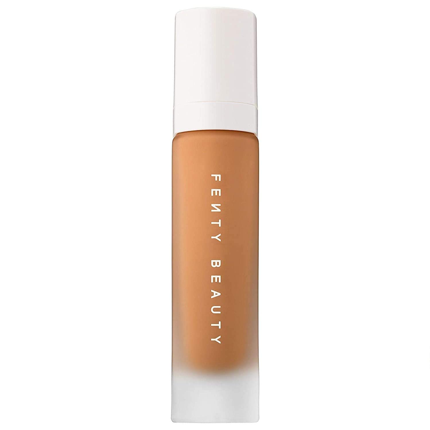FENTY BEAUTY front packaging of Pro Filt’r 420 showing product label and pump for easy use