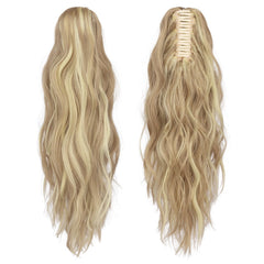FESHFEN close-up of soft wavy synthetic fibers highlighting realistic texture