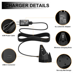 FGIEU dock with Lawn Mower 4.0 seated illustrating secure charging alignment