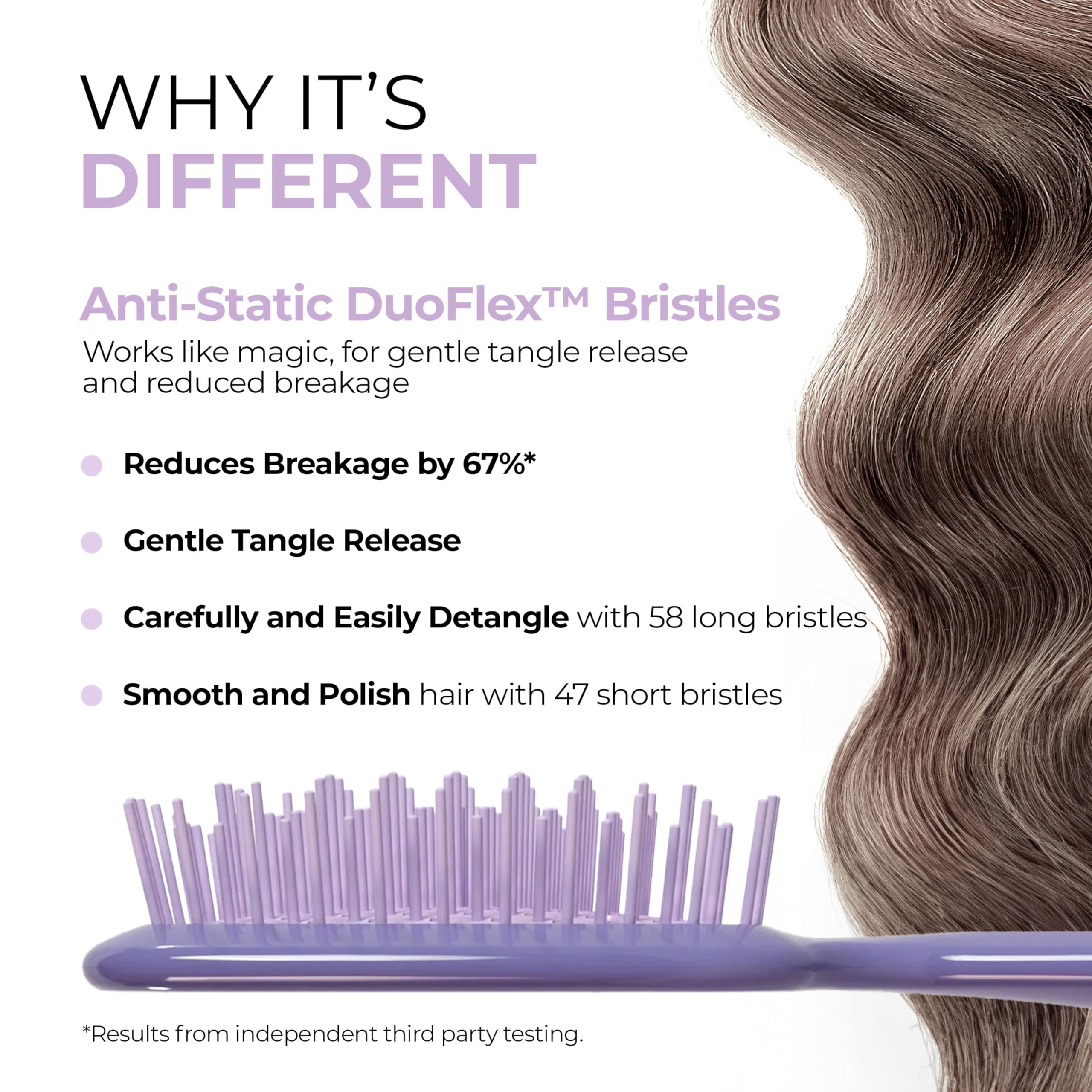 FHI Heat backless cushion detail allowing airflow for faster drying and styling