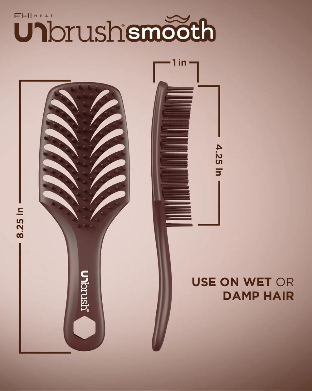 FHI Heat handle detail illustrating ultra-light grip to reduce fatigue