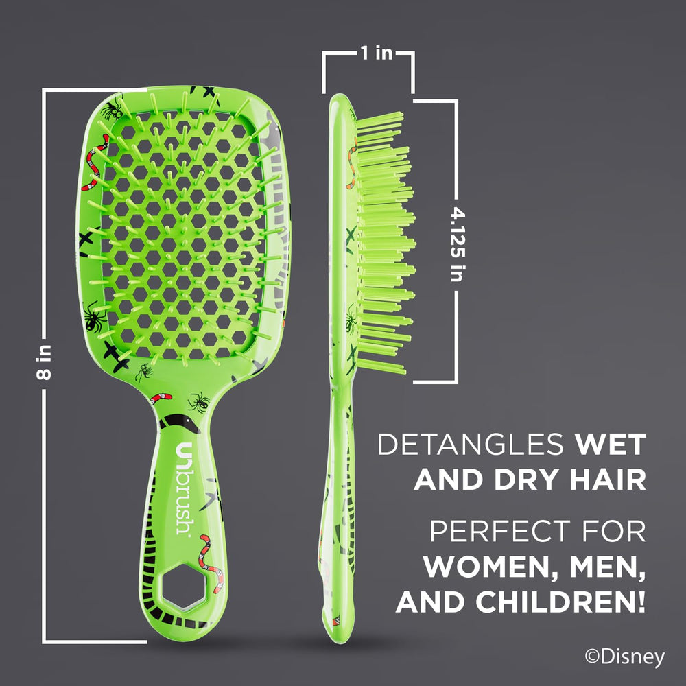 FHI Heat UNbrush used on wet hair demonstrating gentle detangling while drying efficiently