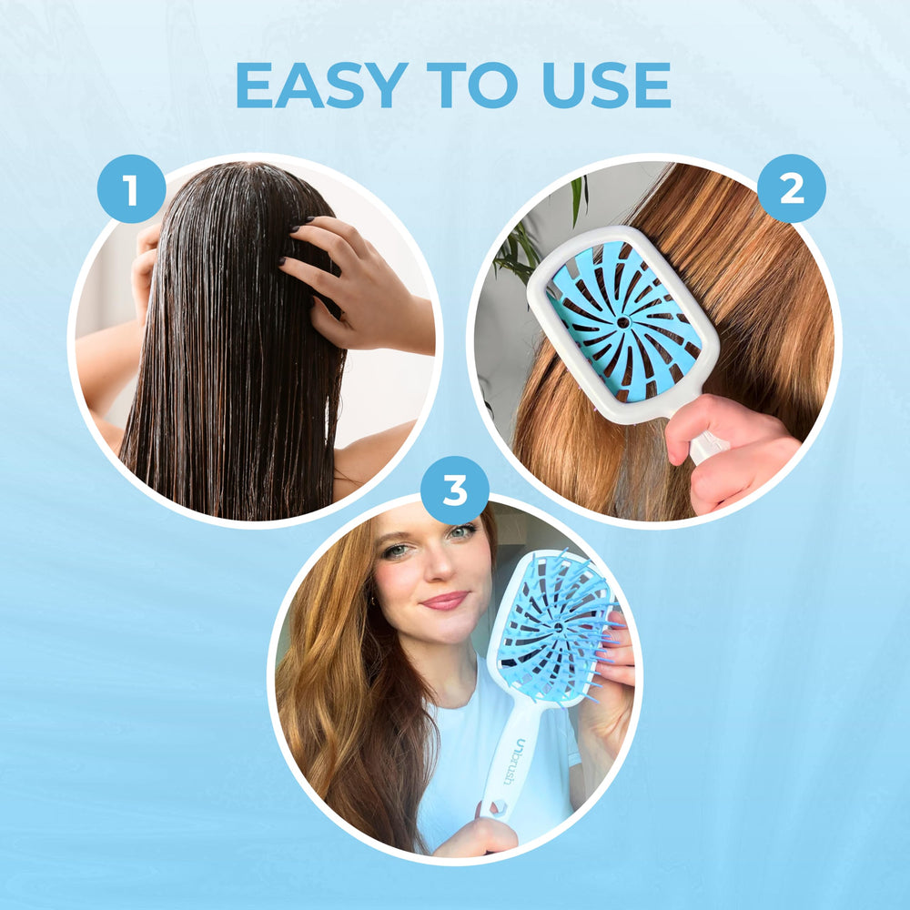FHI Heat rinsing brush under water to show easy cleaning and hygiene benefit