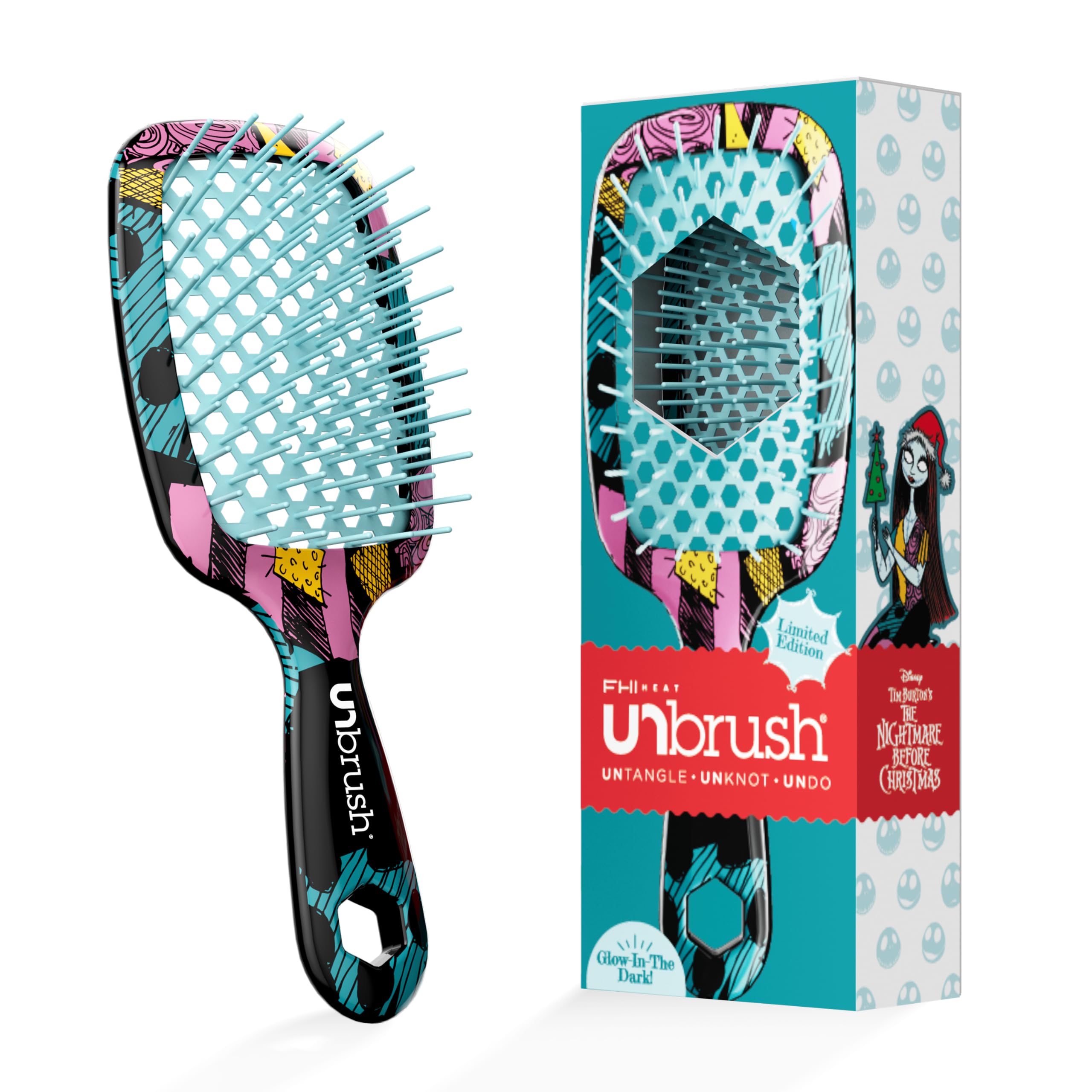 FHI Heat UNbrush Sally front view showing design and quick detangling
