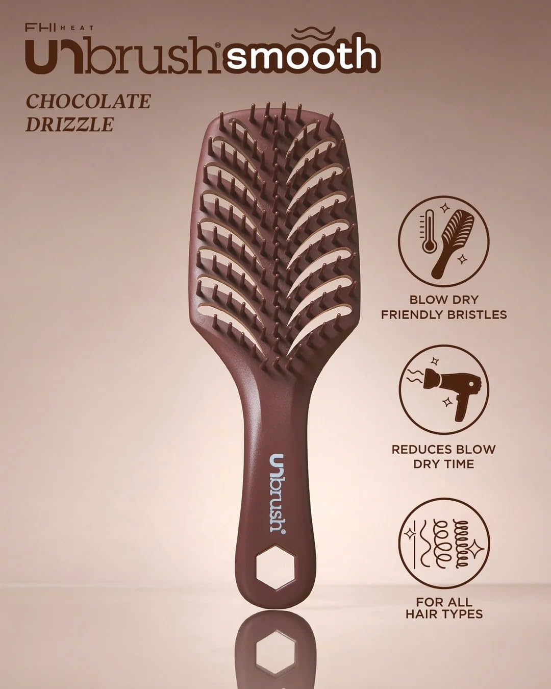 FHI Heat side profile showing curved base for control and comfort
