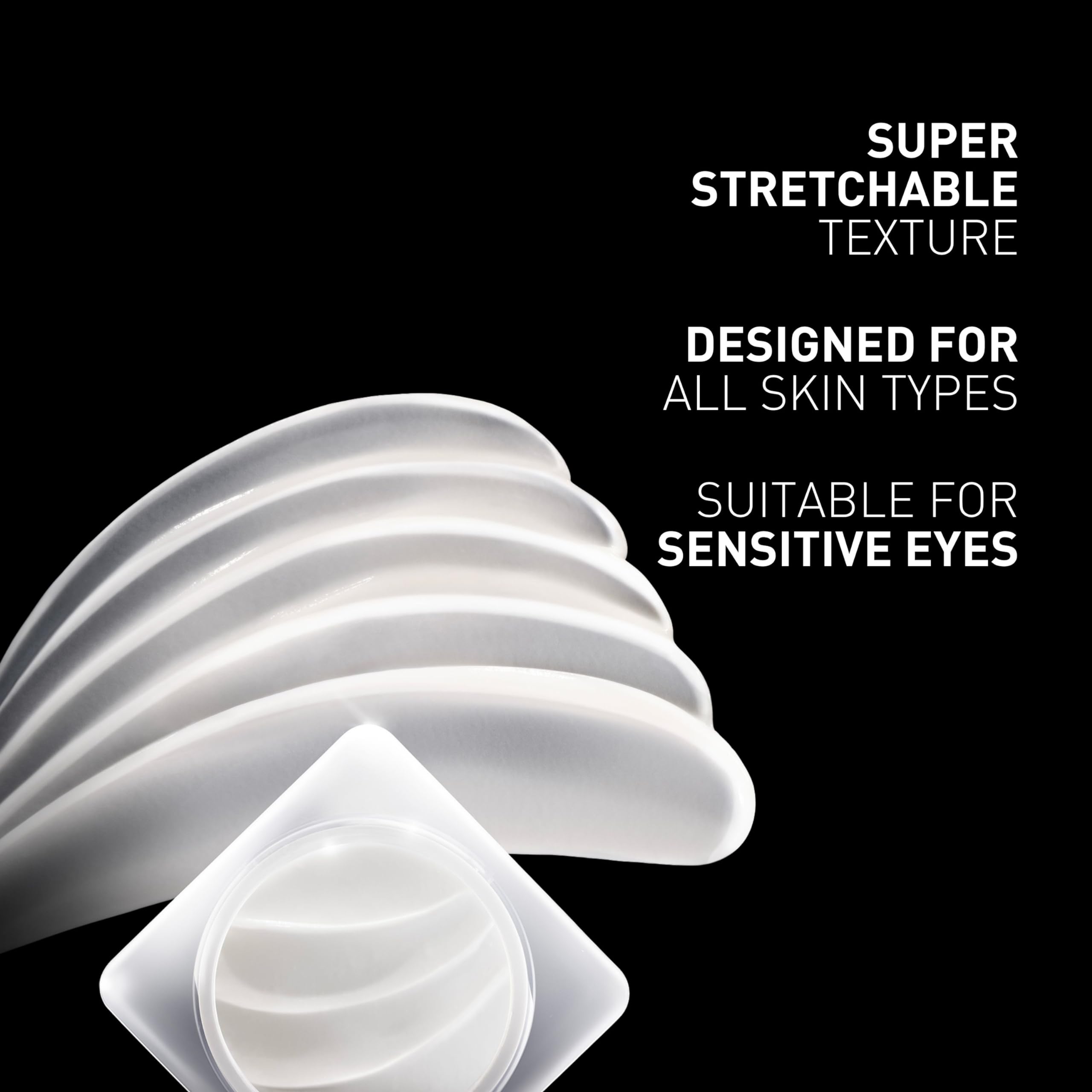 Filorga Time‑Filler Eyes beside a ruler showing compact 0.5 fl oz size for travel
