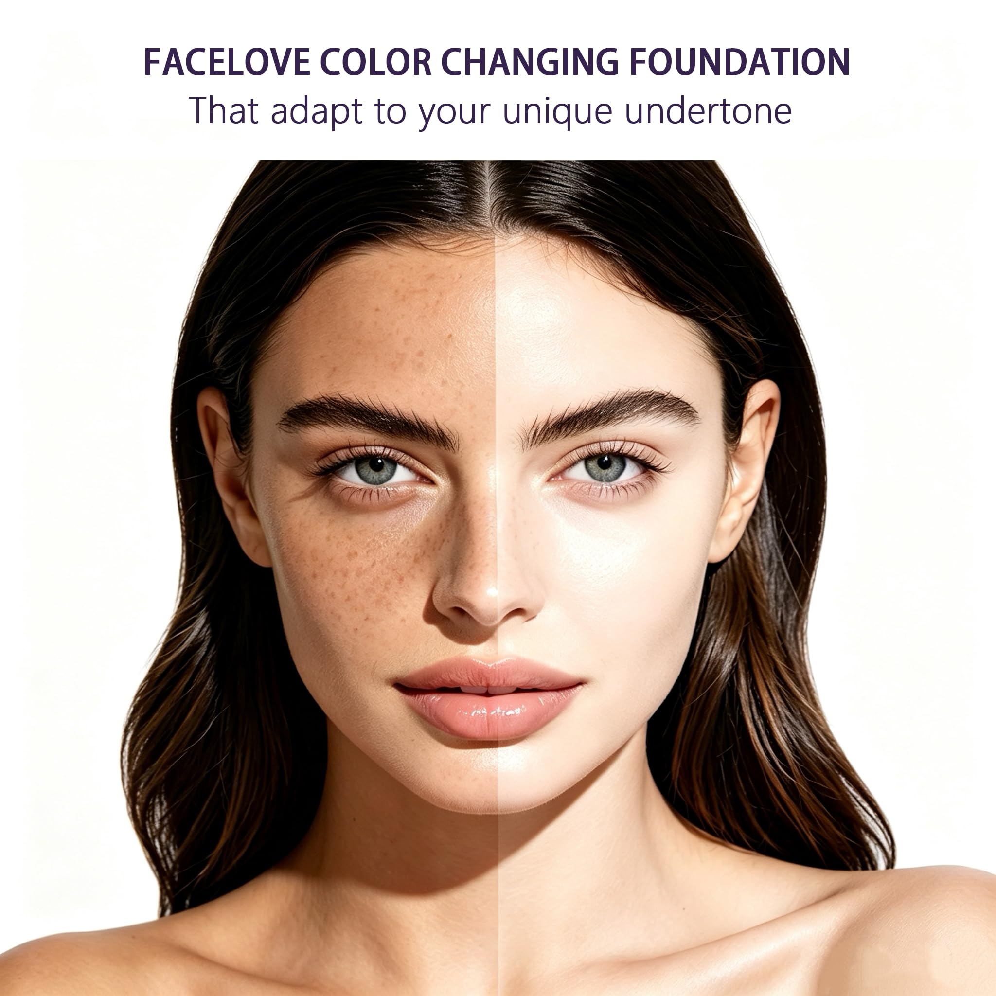 FILWY close-up of built-in brush showing smooth blending for quick application