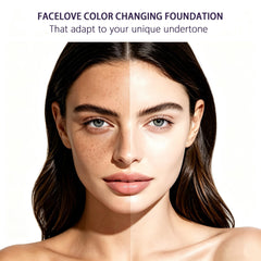 FILWY close-up of built-in brush showing smooth blending for quick application