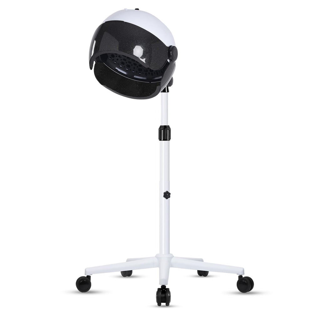 Findabetter front view showing bonnet and stable base for professional drying