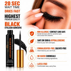 Fine Threads Pro application demo applying strip lash for secure hold