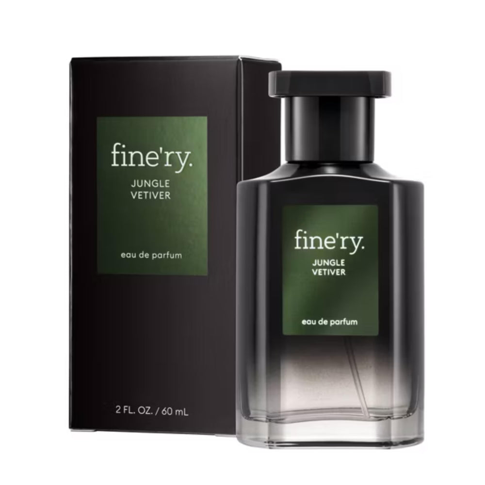 Fine'ry sprayed in hair showing hold and subtle trail benefit: extended fragrance projection