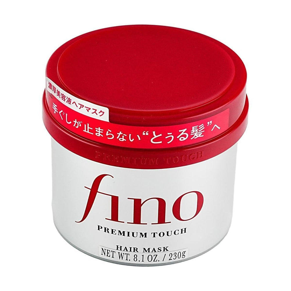 Fino Premium Touch creamy texture closeup showing rich hydration for smoother hair