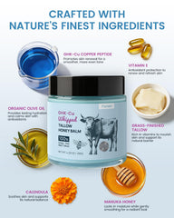 Fioraen Manuka honey detail emphasizing hydration and humectant benefit