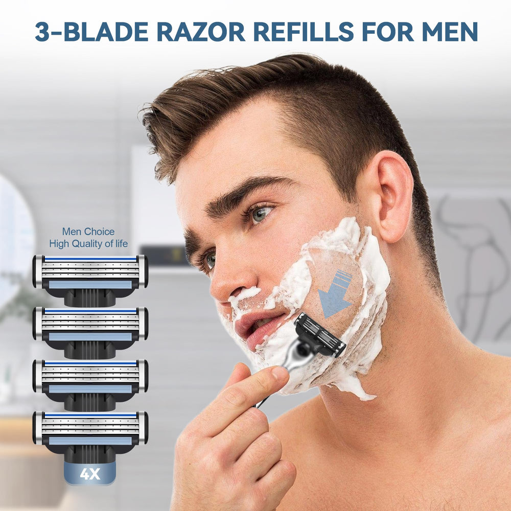 FIREFLY BUBBLE blade edge detail showcasing sharpness for longer-lasting shave