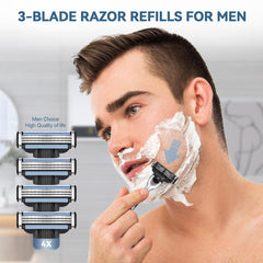 FIREFLY BUBBLE blade edge detail showcasing sharpness for longer-lasting shave