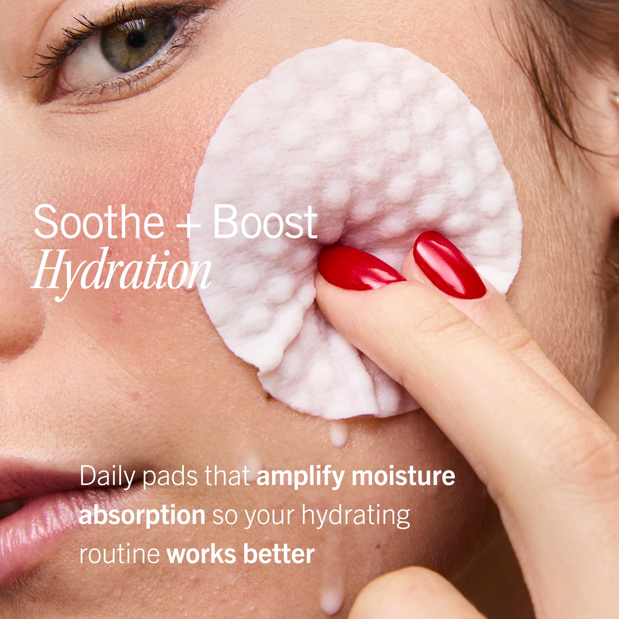 First Aid Beauty close-up pad texture highlighting gentle cushion