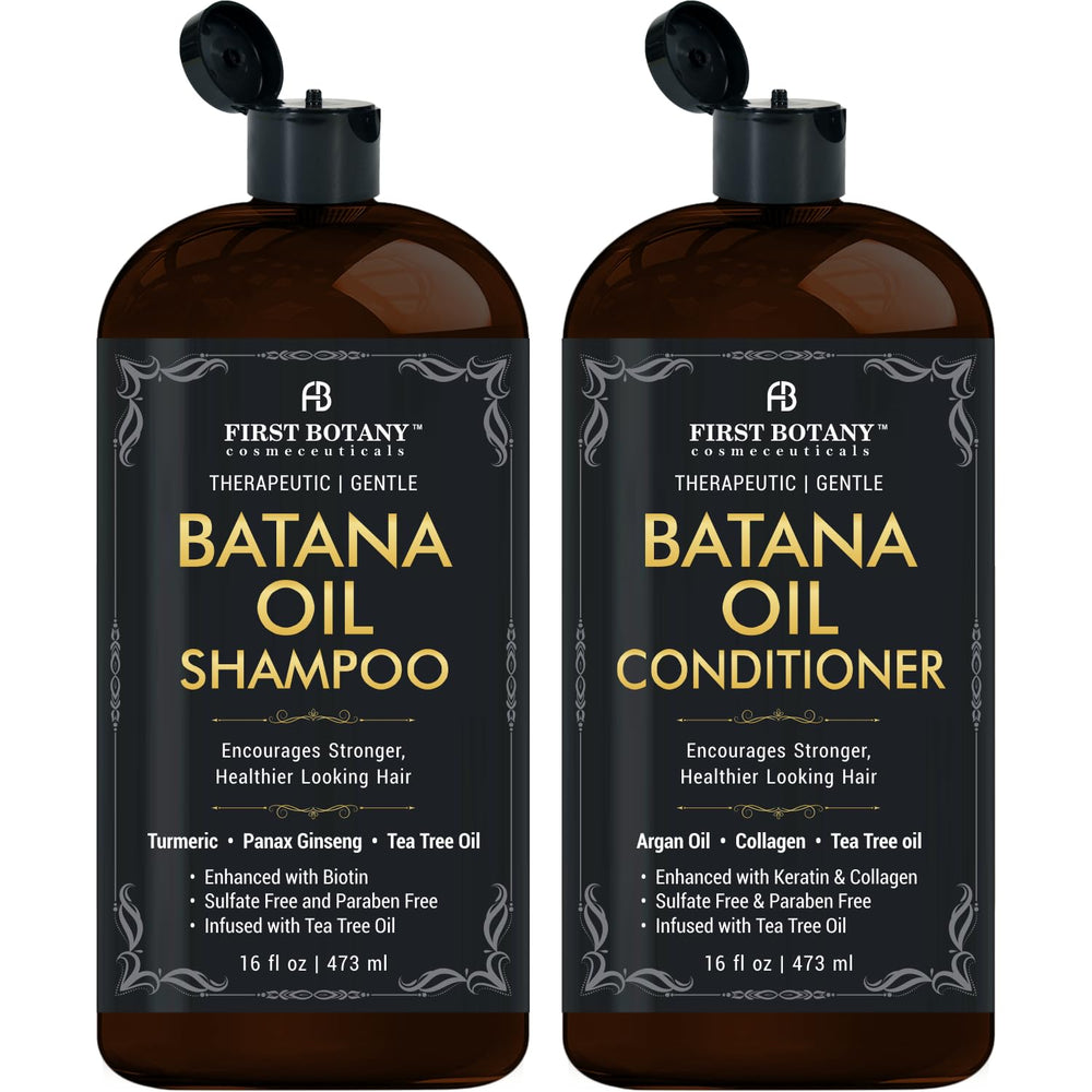 First Botany front packaging showing both bottles and benefits