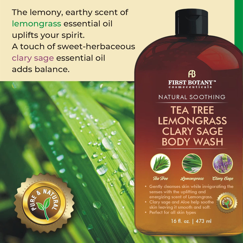 First Botany being used in shower for post-workout refresh and odor control