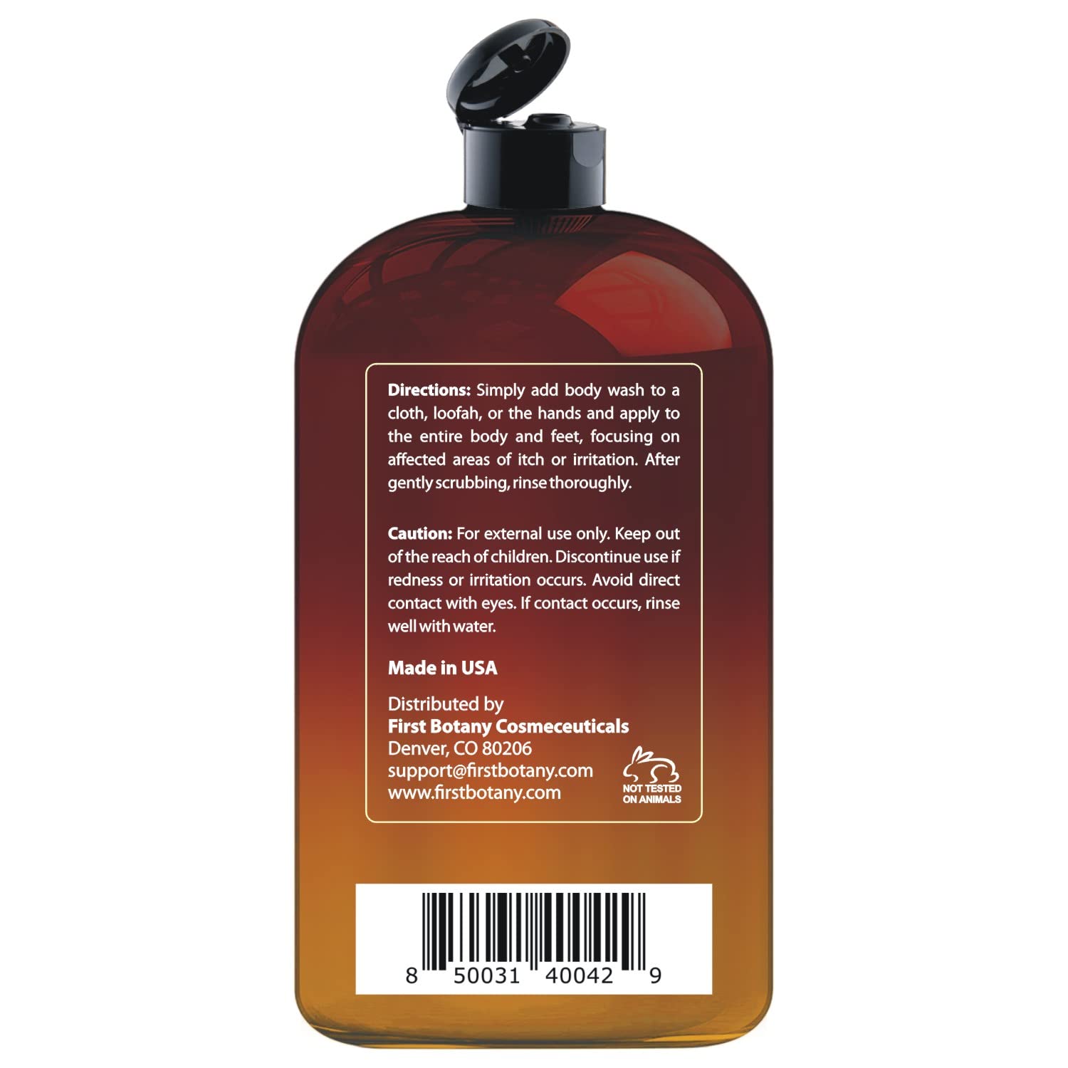 First Botany on bathroom shelf in a lifestyle scene conveying daily routine freshness