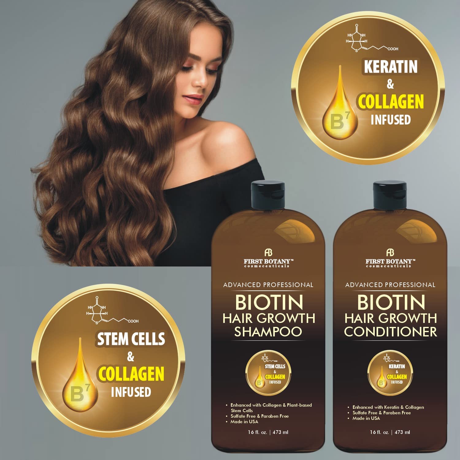 First Botany in shower lifestyle scene showing ease of use and salon finish