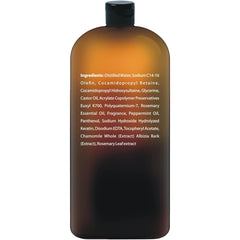 First Botany shampoo texture pouring to show hydrating, rich lather benefit