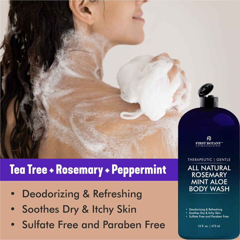 First Botany creamy lather texture highlighting gentle plant‑based cleansing performance