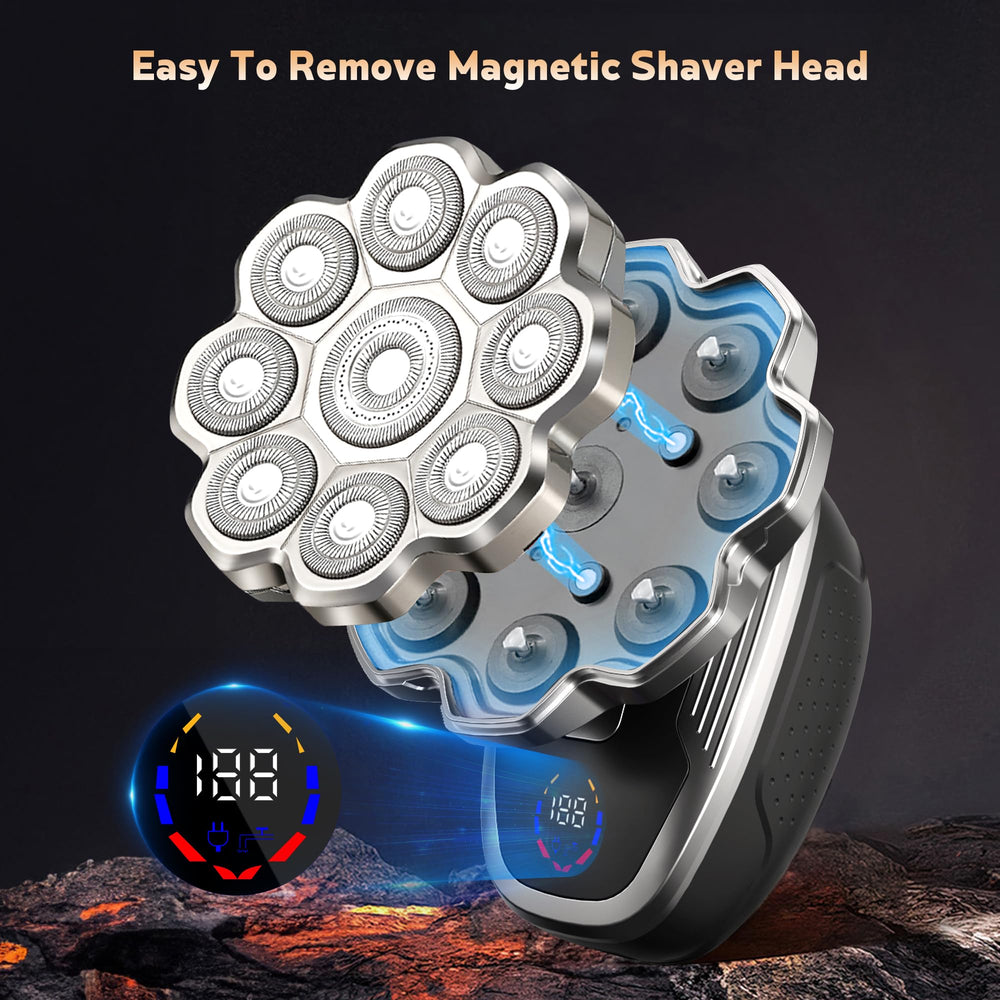 FITECHZY five attachments arranged for versatile grooming options