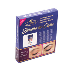 Five Brothers eyebrow glue texture swatch illustrating clear flexible hold